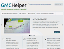 Tablet Screenshot of gmchelper.com